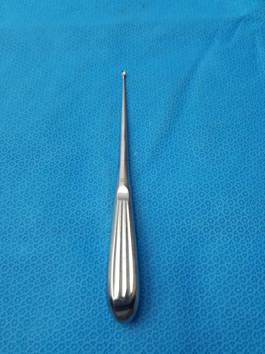 Codman 23-1044 Neuro Straight Curette for Orthopedic Surgical Curette, second-hand product photo 2