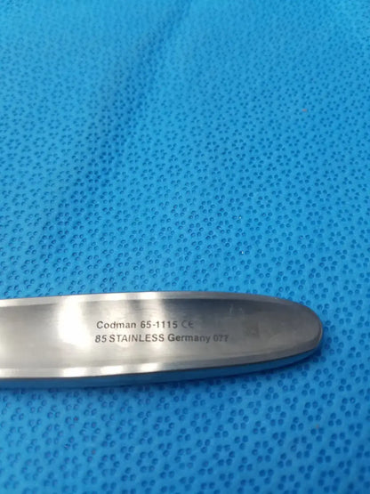 Codman 65-1115 Stainless Steel Curved Surgical Instrument Surgical Instrument, second-hand product photo 7