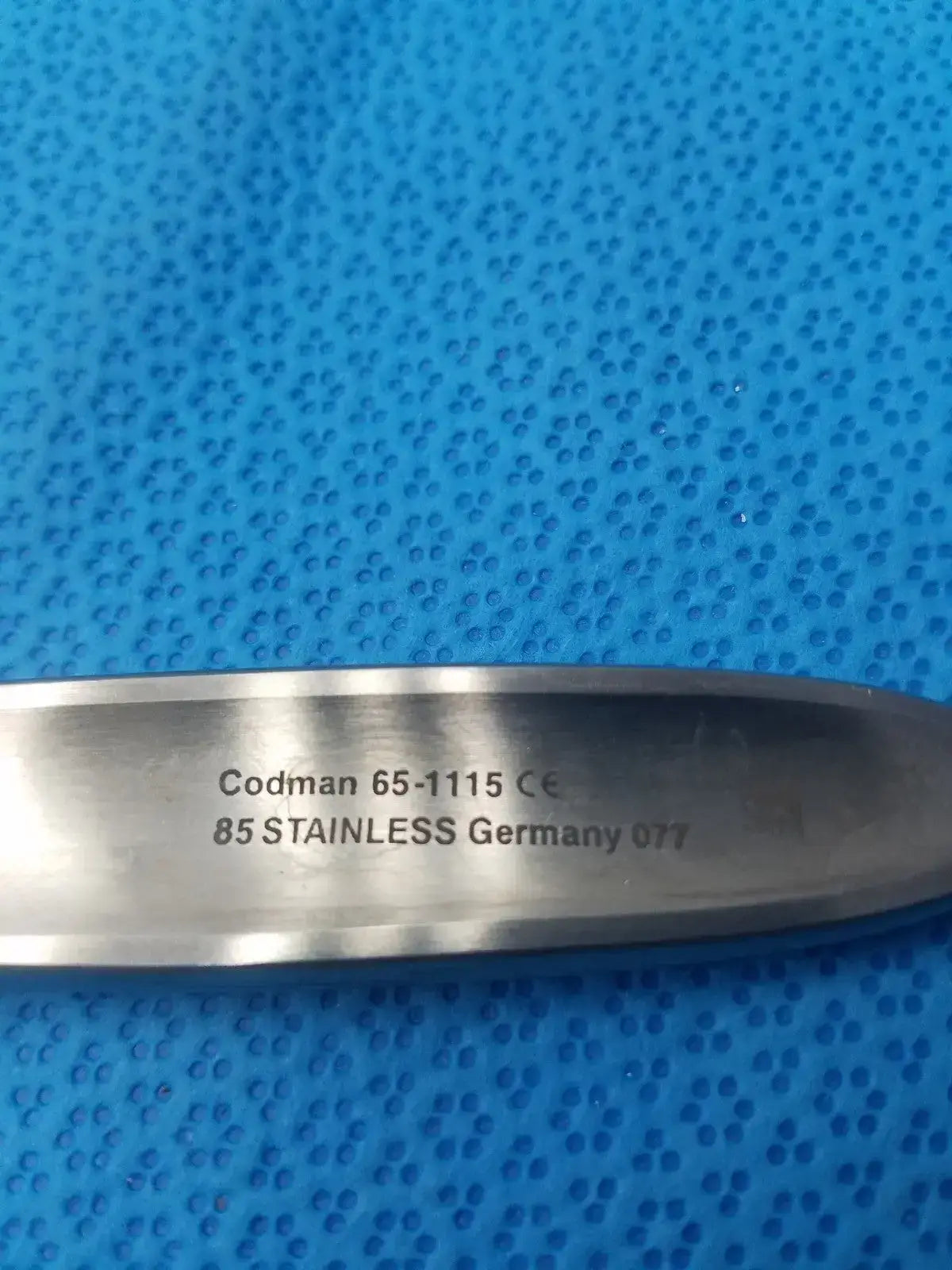 Codman 65-1115 Stainless Steel Curved Surgical Instrument Surgical Instrument, second-hand product photo 6