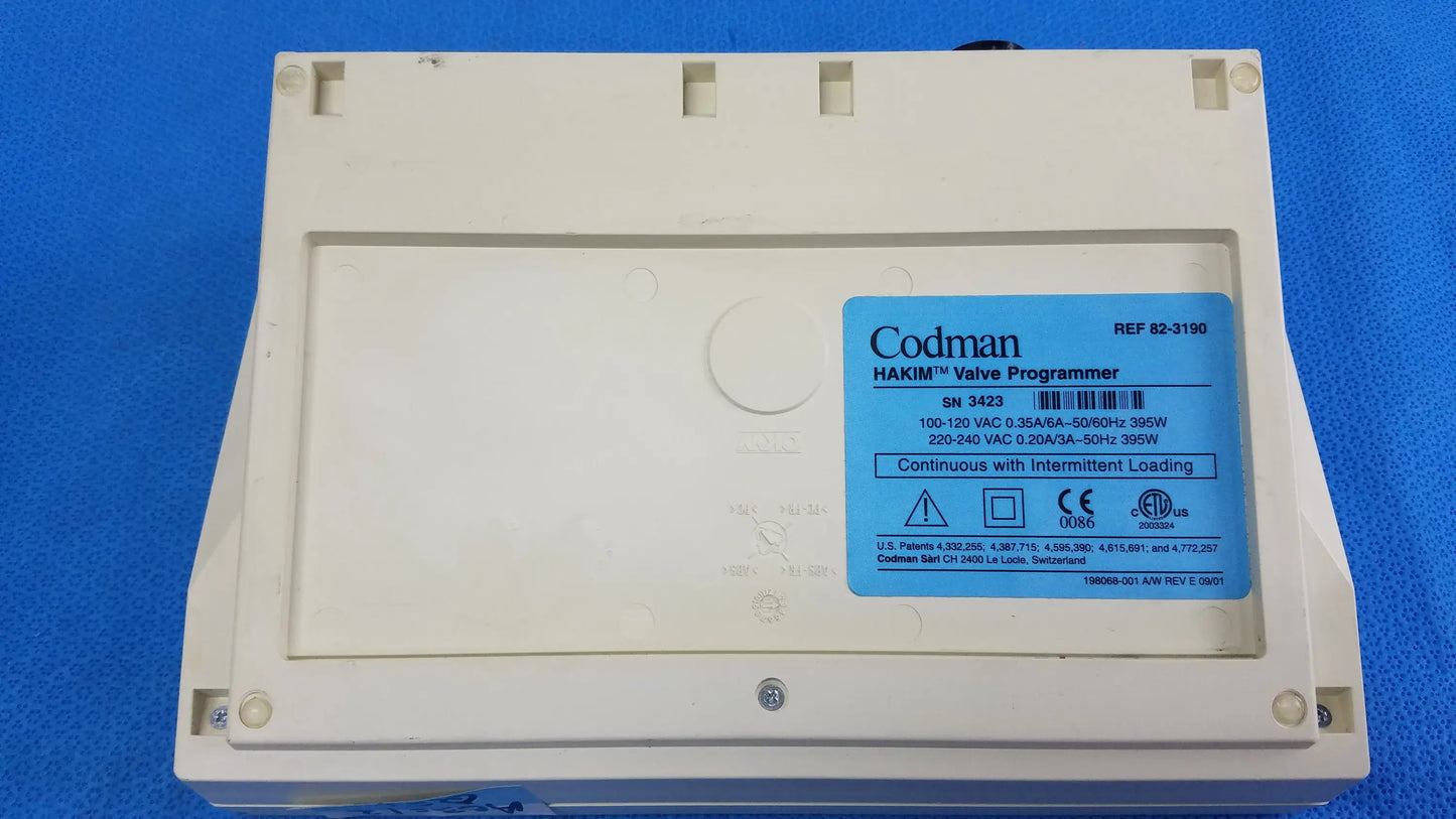 Codman Hakim Valve Programmer Ref 82-3190 Valve Programmer, second-hand product photo 9