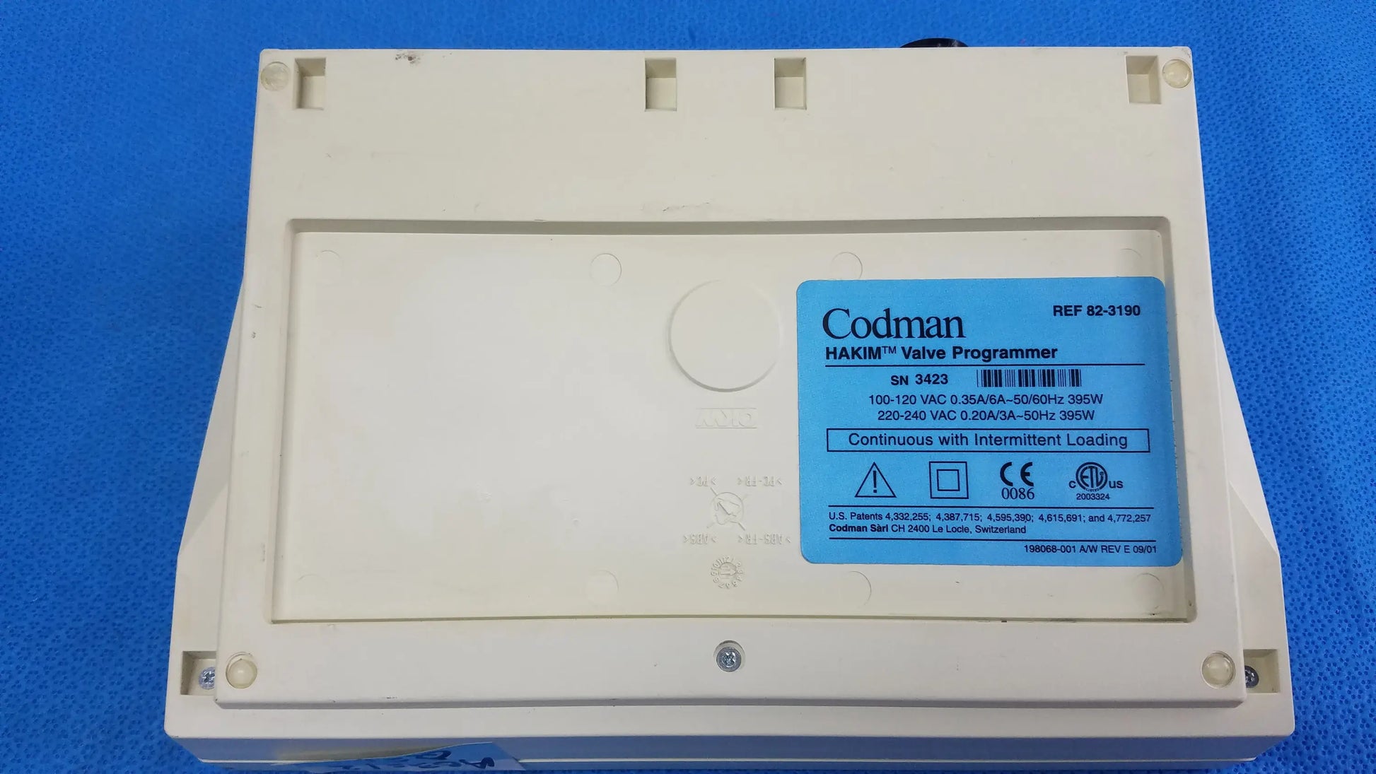 Codman Hakim Valve Programmer Ref 82-3190 Valve Programmer, second-hand product photo 9