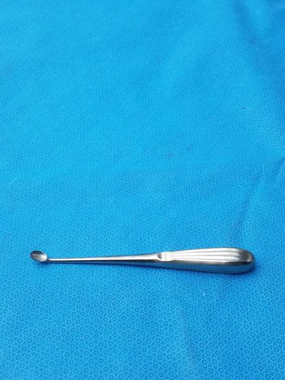 Codman Spratt Bone Curette Stainless Steel Surgical Orthopedic 10x15.5mm Size 22 Bone Curette, second-hand product photo 3
