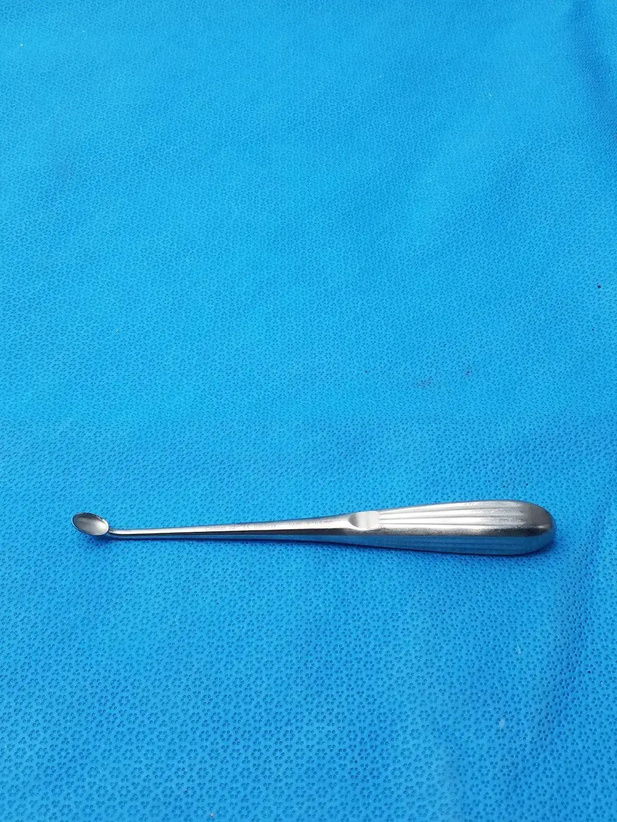 Codman Spratt Bone Curette Stainless Steel Surgical Orthopedic 10x15.5mm Size 22 Bone Curette, second-hand product photo 7