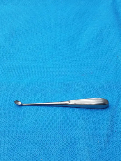 Codman Spratt Bone Curette Stainless Steel Surgical Orthopedic 10x15.5mm Size 22 Bone Curette, second-hand product photo 7
