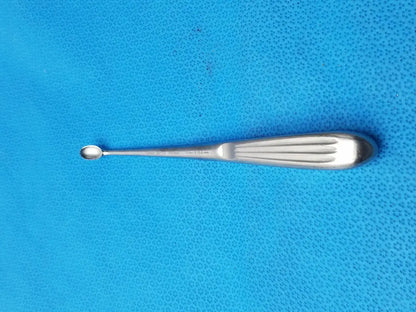 Codman Spratt Bone Curette Stainless Steel Surgical Orthopedic 10x15.5mm Size 22 Bone Curette, second-hand product photo 2