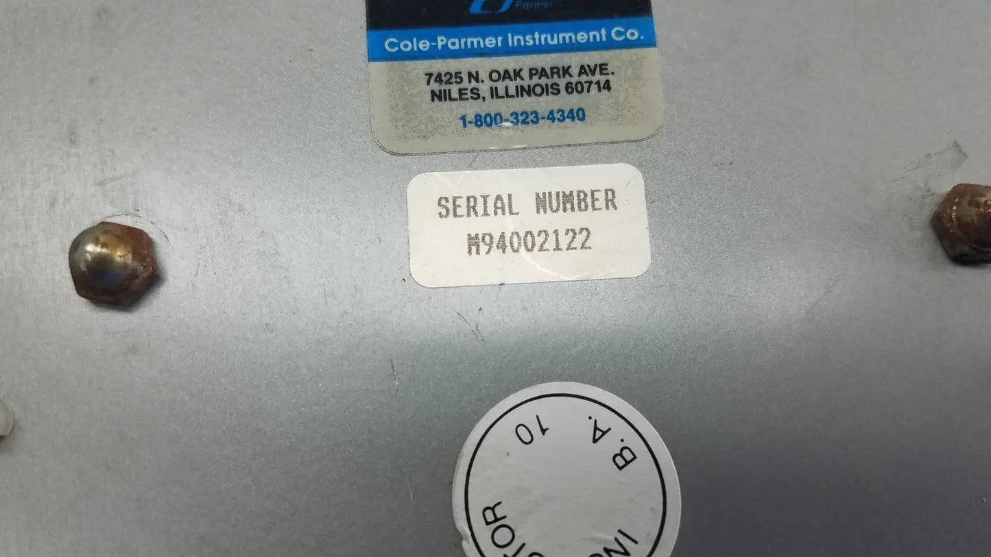 Cole-Parmer Masterflex 7553-71 Speed Controller 115 VAC 90VDC Output Speed Controller, second-hand product photo 9