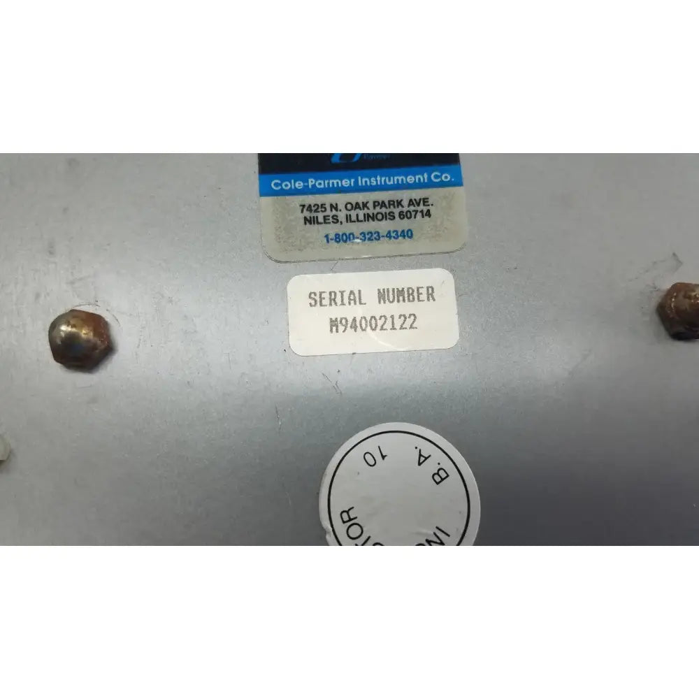 Cole-Parmer Masterflex 7553-71 Speed Controller 115 VAC 90VDC Output Speed Controller, second-hand product photo 9