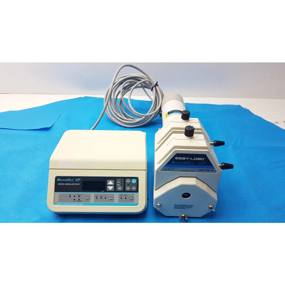 Cole-Parmer Masterflex I/P Digital Modular Drive Pump Controller With 77601-10 Pump - Digital Modular Peristaltic Pump