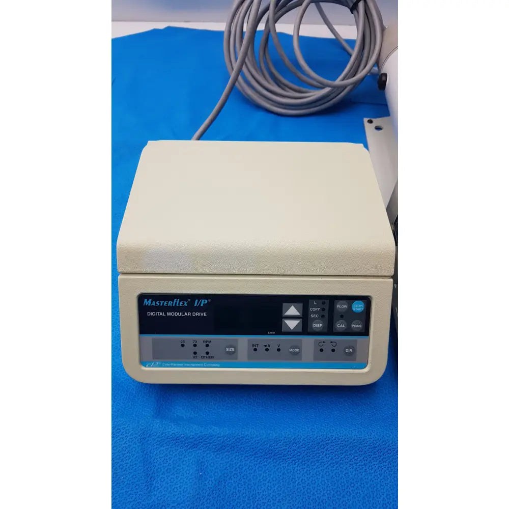 Cole-Parmer Masterflex I/P Digital Modular Drive Pump Controller With 77601-10 Pump - Digital Modular Peristaltic Pump