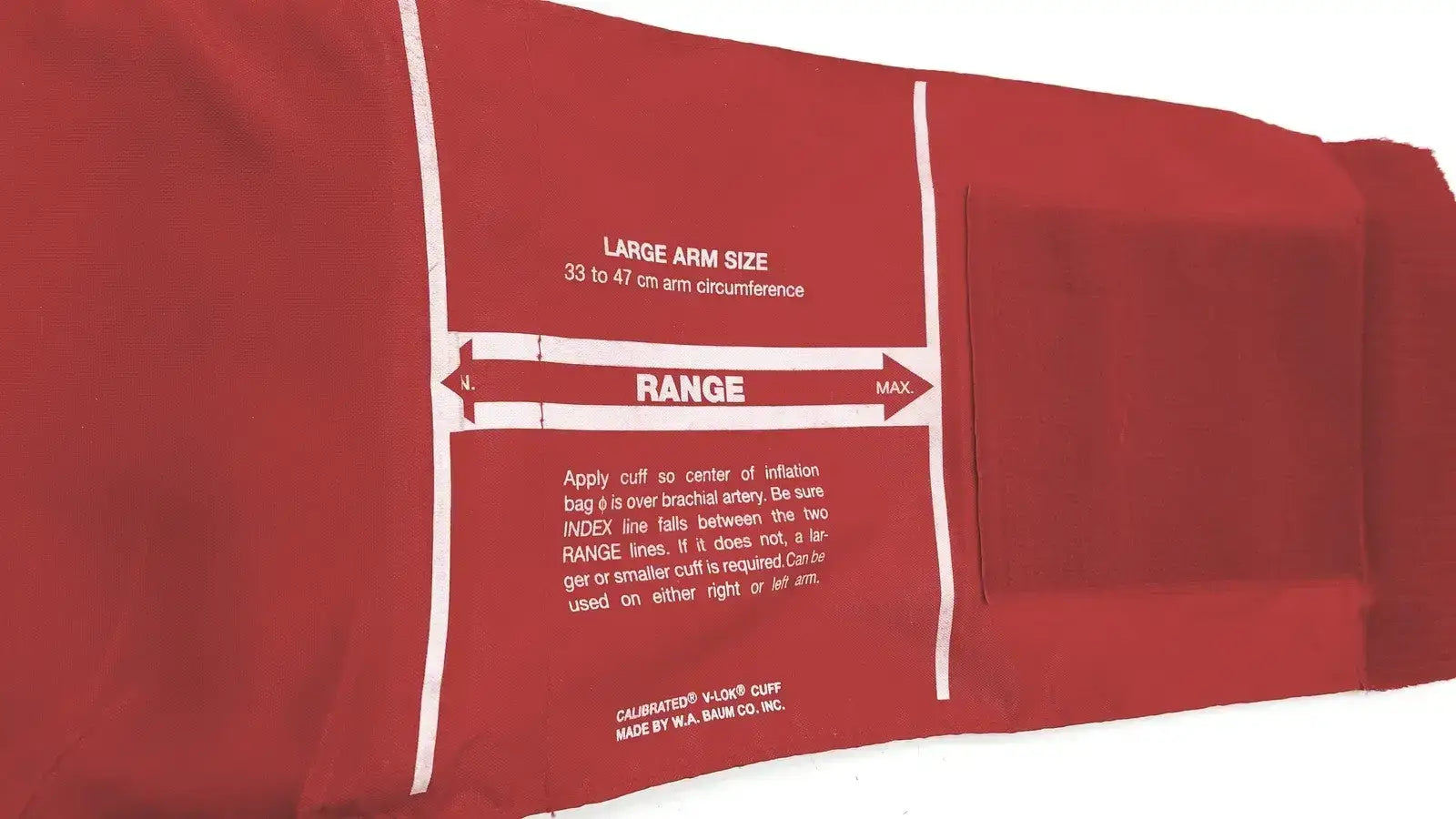 Colin An Omron Compatible Index Line V-Lok Cuff Large Arm Size Blood Pressure Cuff, second-hand product photo 5