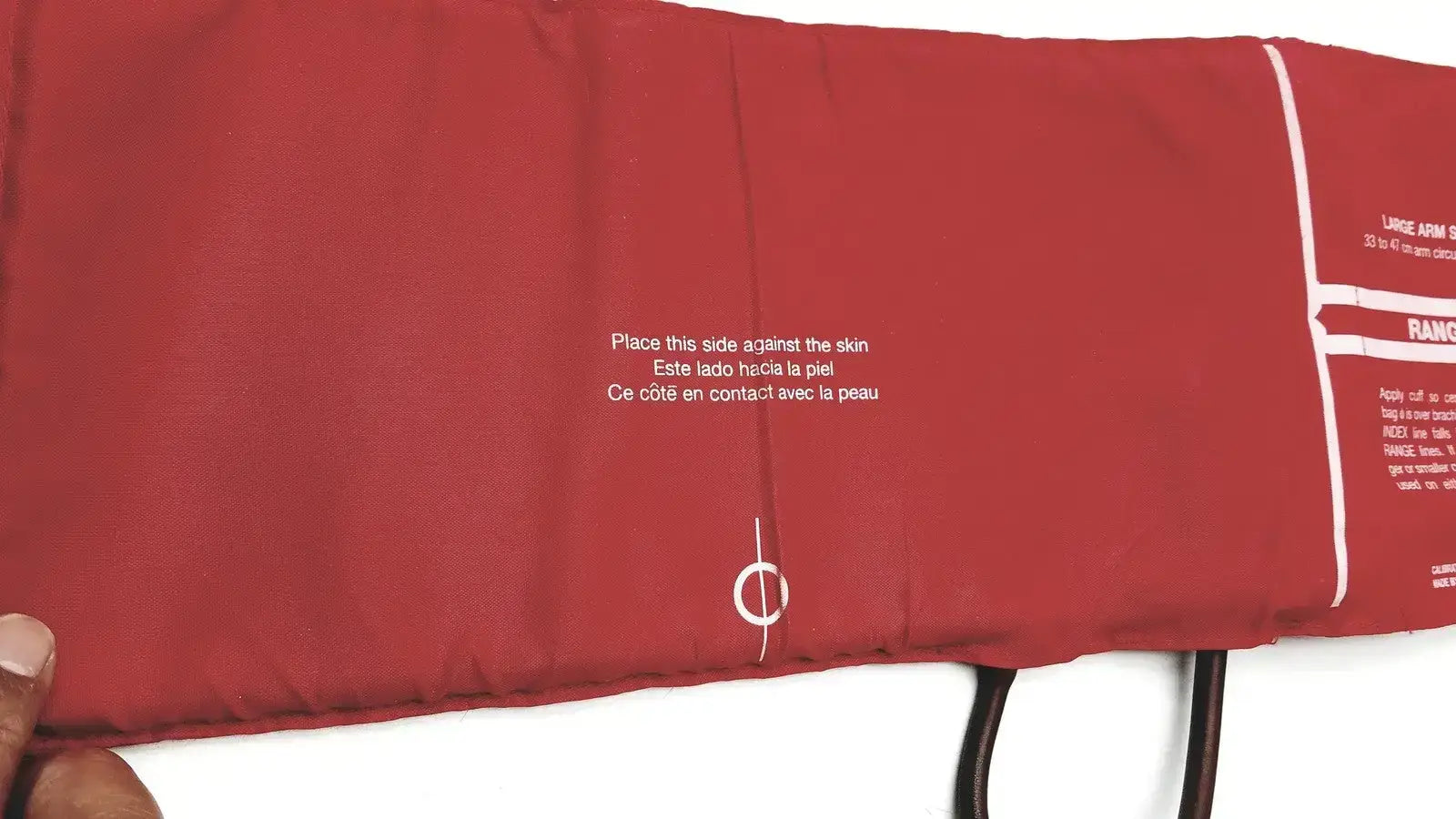 Colin An Omron Compatible Index Line V-Lok Cuff Large Arm Size Blood Pressure Cuff, second-hand product photo 4