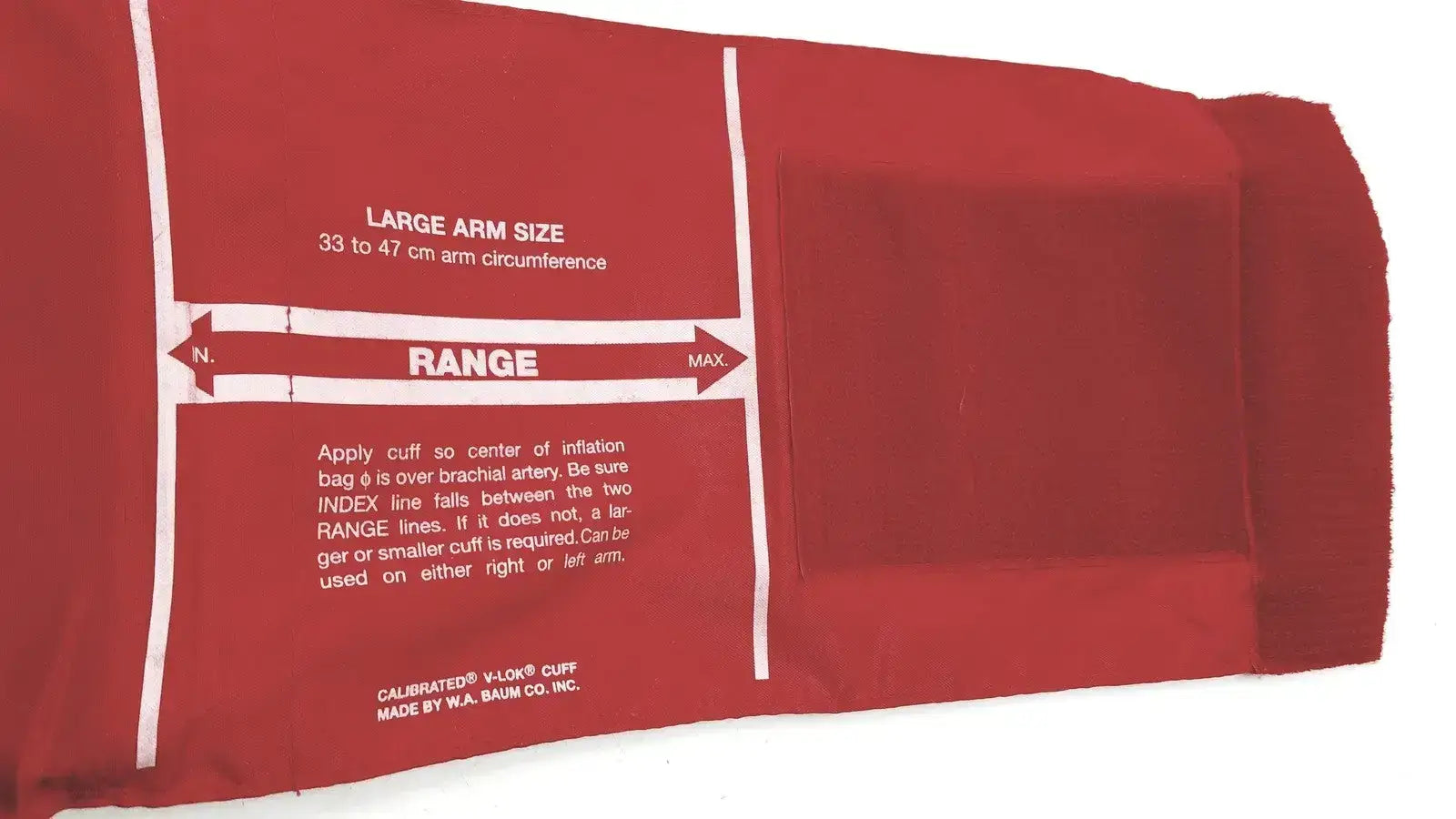 Colin An Omron Compatible Index Line V-Lok Cuff Large Arm Size Blood Pressure Cuff, second-hand product photo 6