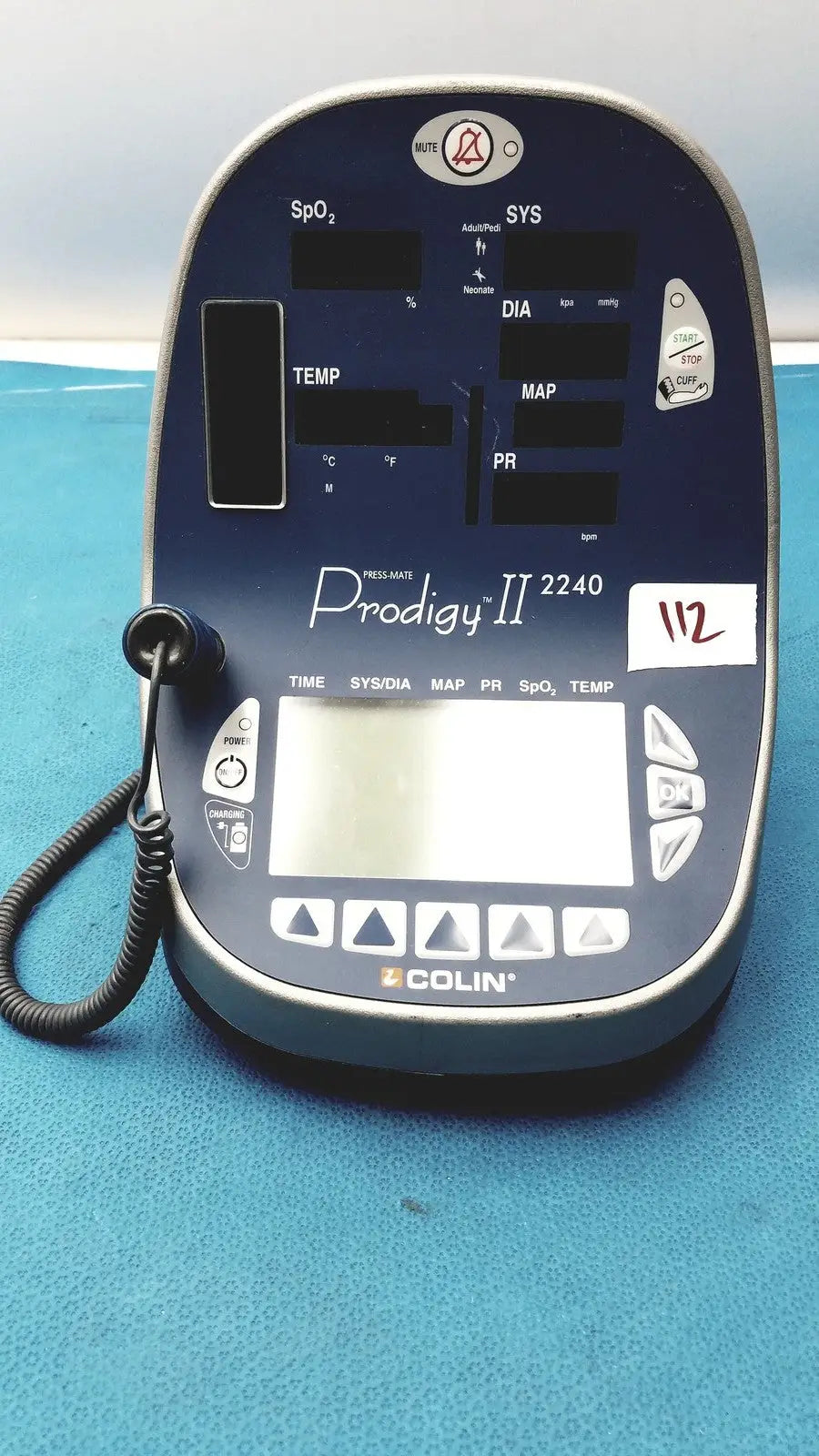 Reuse Medical Colin Press-Mate Prodigy II 2240 Patient Monitor Other Medical & Lab Equipment, second-hand product photo 1