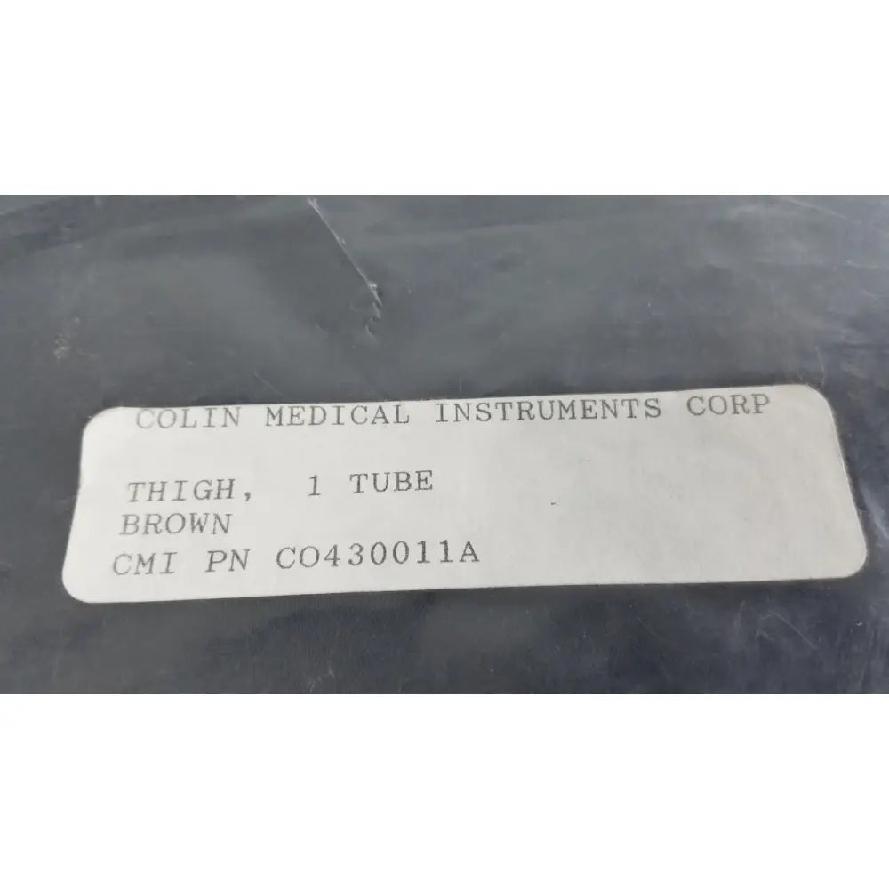 Brown co430011a thigh blood pressure cuff 1-tube by colin medical instruments corp for accurate blood pressure measurement
