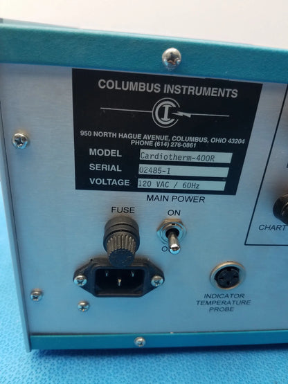 Columbus Instruments Cardiotherm 400R Temperature Controller / Thermal Regulator, second-hand product photo 11