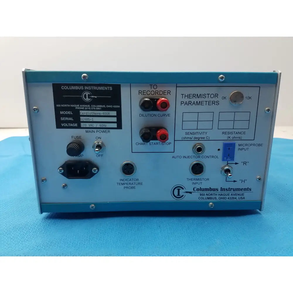 Columbus Instruments Cardiotherm 400R Temperature Controller / Thermal Regulator, second-hand product photo 10