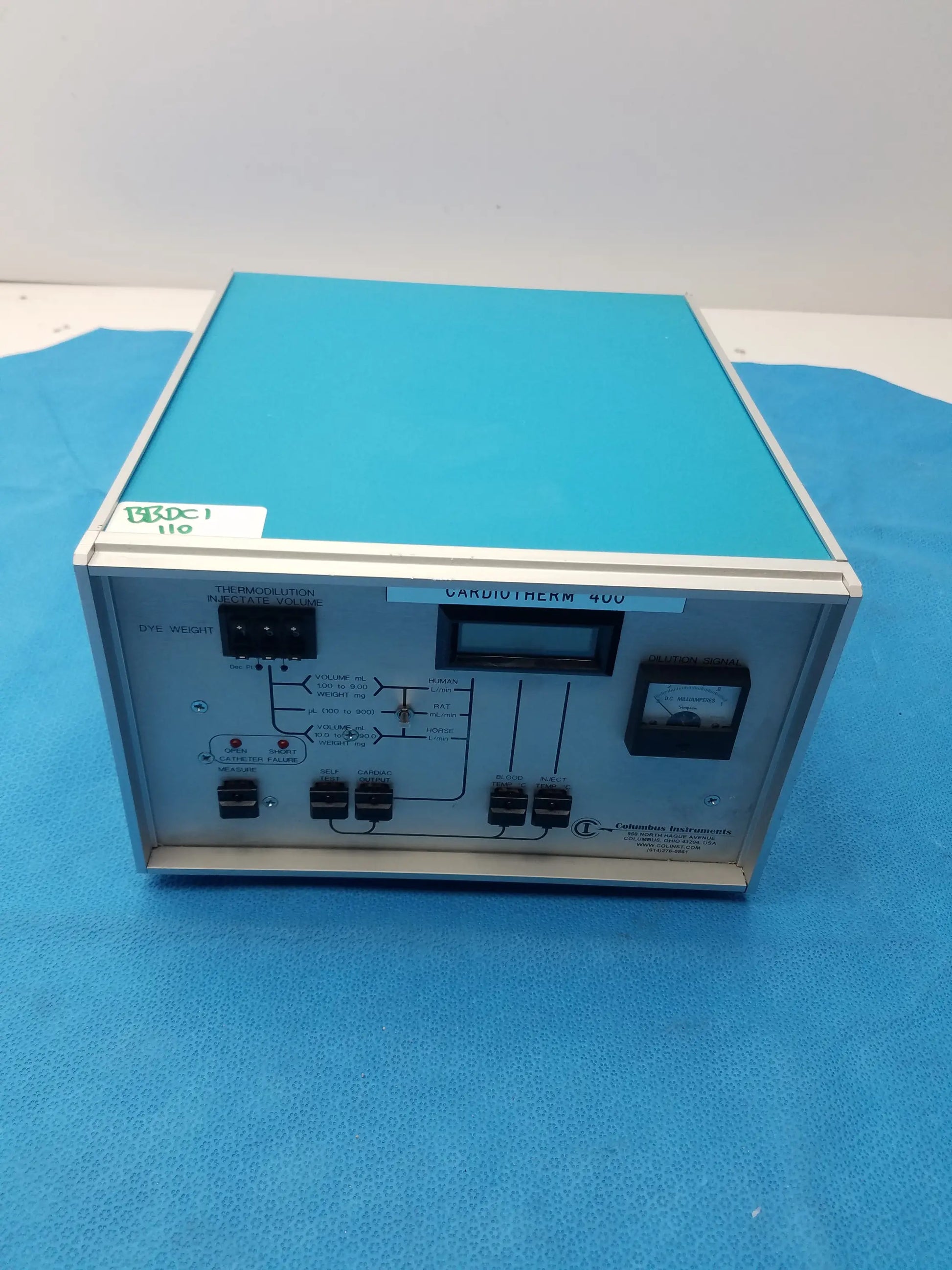 Columbus Instruments Cardiotherm 400R Temperature Controller / Thermal Regulator, second-hand product photo 1