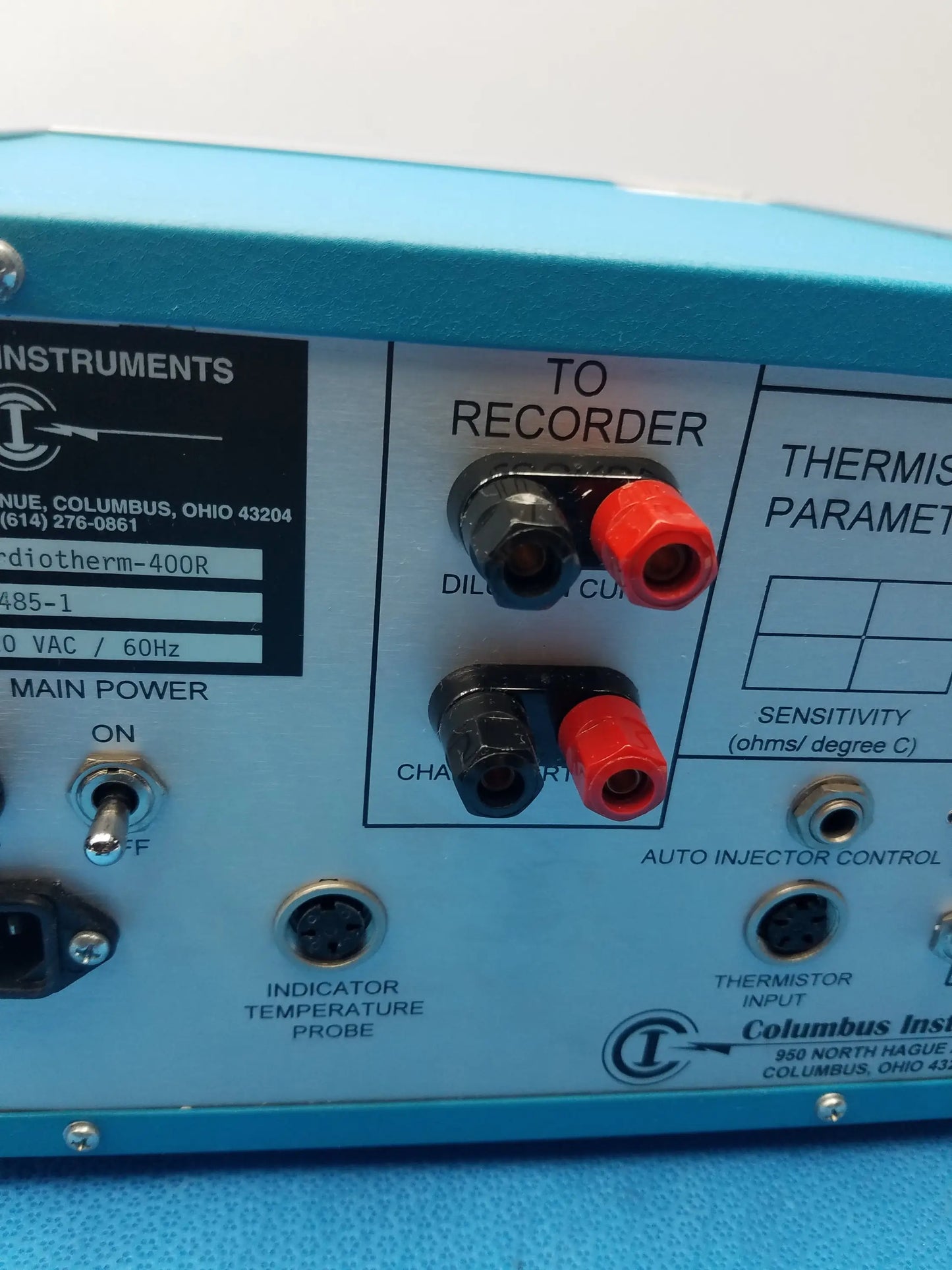Columbus Instruments Cardiotherm 400R Temperature Controller / Thermal Regulator, second-hand product photo 12