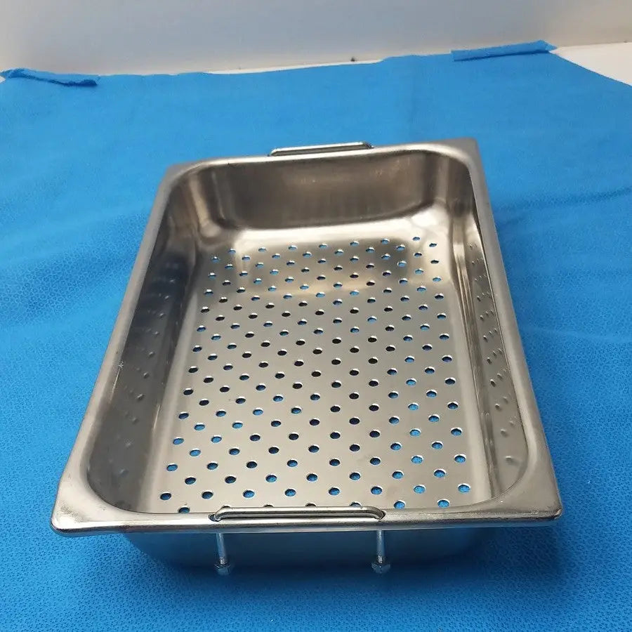 Unbranded Commercial Perforated Stainless Steel Steam Tray Chafing Pan Insert Stainless Steel Steam Tray Insert, second-hand product photo 1