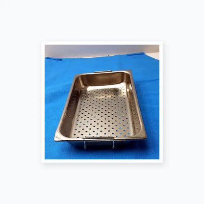 Unbranded Commercial Perforated Stainless Steel Steam Tray Chafing Pan Insert Stainless Steel Steam Tray Insert, second-hand product photo 1