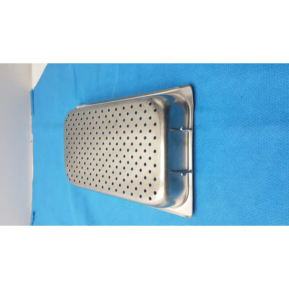 Unbranded Commercial Perforated Stainless Steel Steam Tray Chafing Pan Insert Stainless Steel Steam Tray Insert, second-hand product photo 2