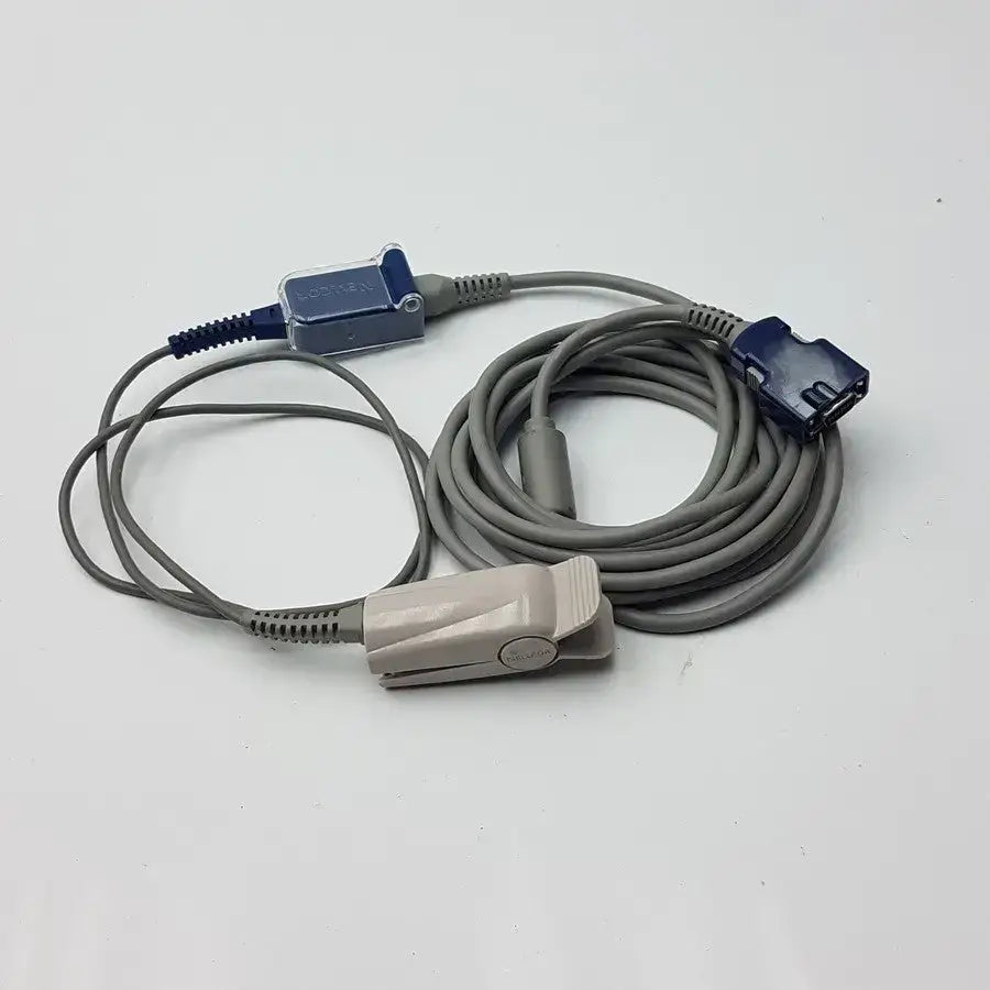Nellcor Compatible Nellcor DS100A Oximax Spo2 Sensor Plus DOC-10 Adapt Extension Cable SpO2 Sensor and Extension Cable, second-hand product photo 1