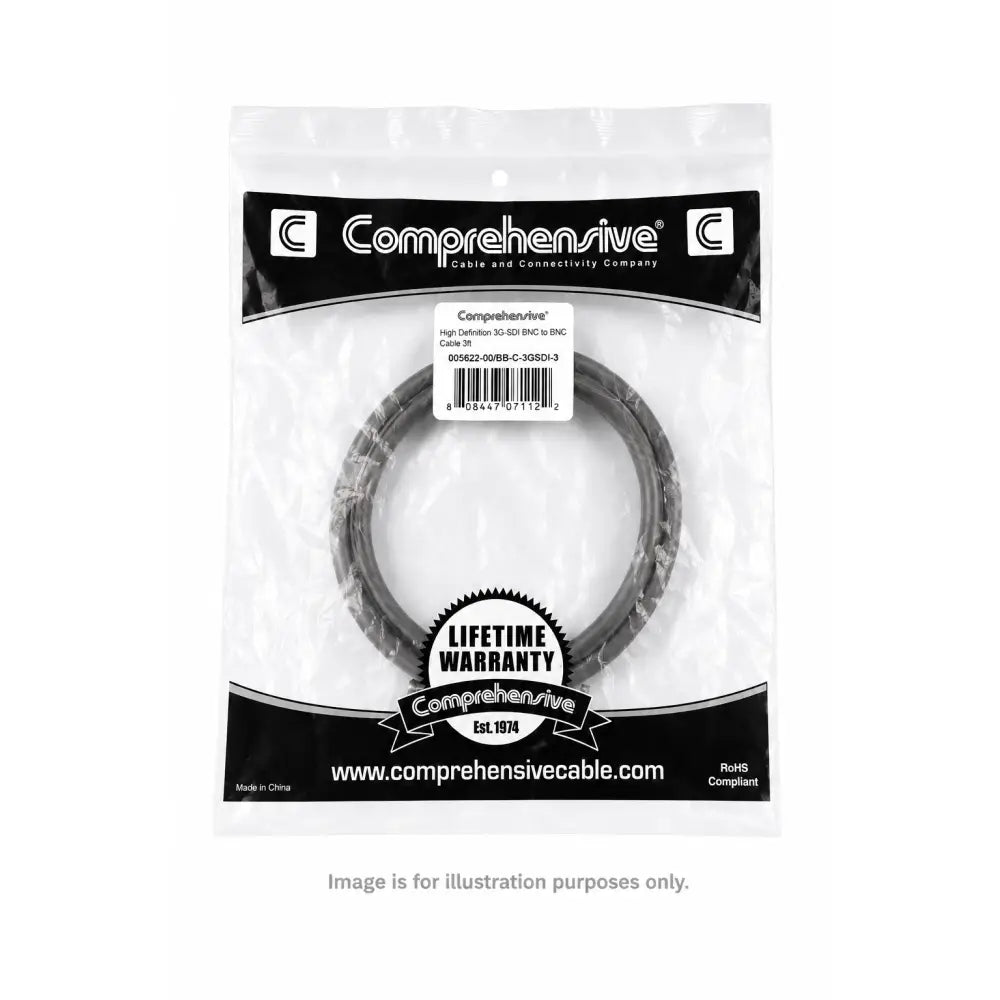 ’Comprehensive Pro AV/IT 6ft HDMI High-Speed Cable with Ethernet - Black’ - HDMI Cable