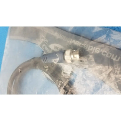 Gray and silver BNC connector cable in clear plastic packaging for comprehensive pro 6ft HDMI high-speed daci-96t use