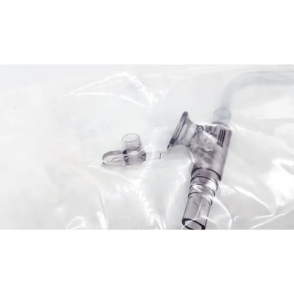 Clear plastic reuse medical suction instrument Conmed 0033040 with transparent connector and instrument exp 12 2028