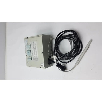 Gray rectangular Conmed 2000 medical equipment with coiled black cable and slender gray probe for reuse medical applications