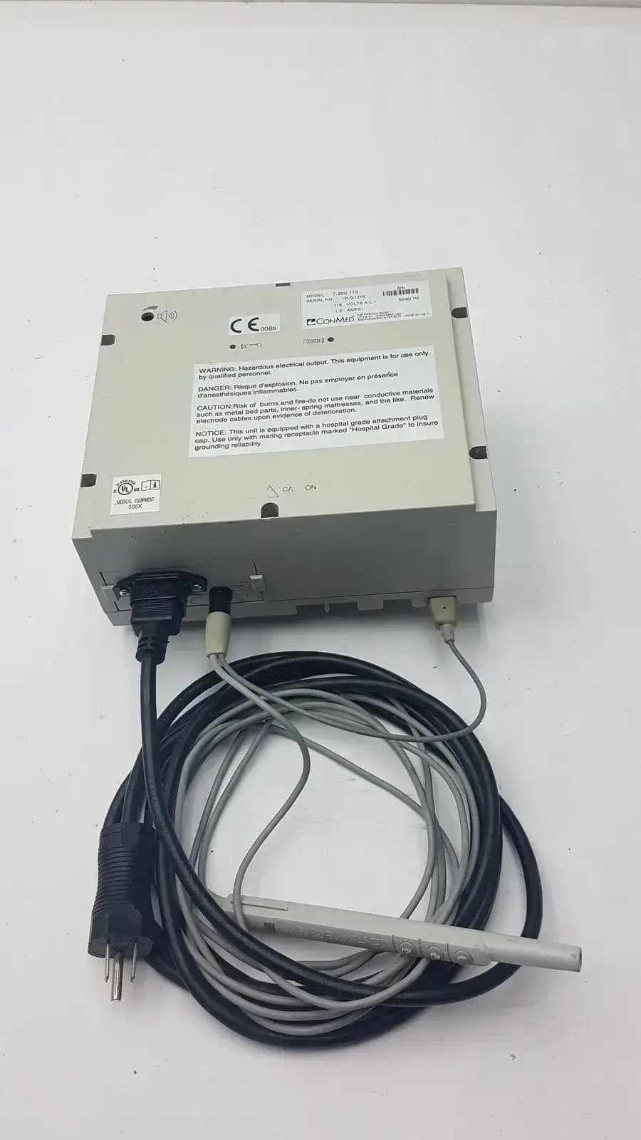 Conmed 2000 Unit Medical Equipment, second-hand product photo 5