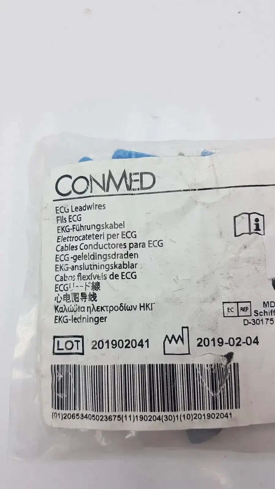 Conmed Banana Adapter 10/Pk Ref: HPH-BLUE Electrosurgical Adapter, second-hand product photo 3