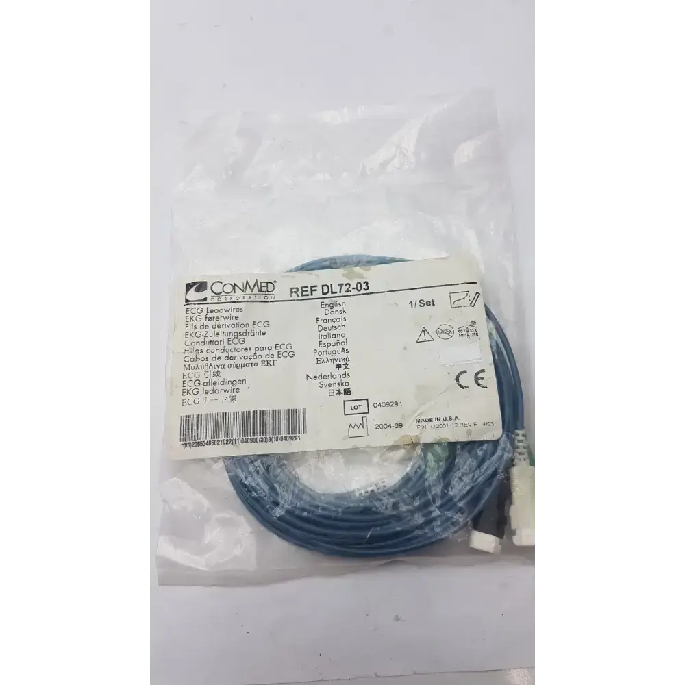 Conmed DL72-03 ECG Leadwire ECG Leadwire, new product photo 3