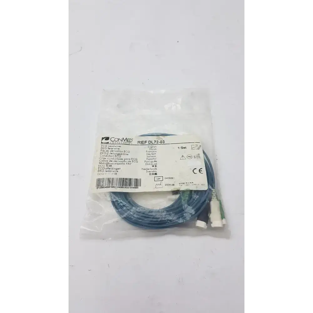 Conmed DL72-03 ECG Leadwire ECG Leadwire, new product photo 1