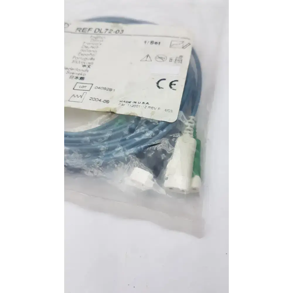 Conmed DL72-03 ECG Leadwire ECG Leadwire, new product photo 4