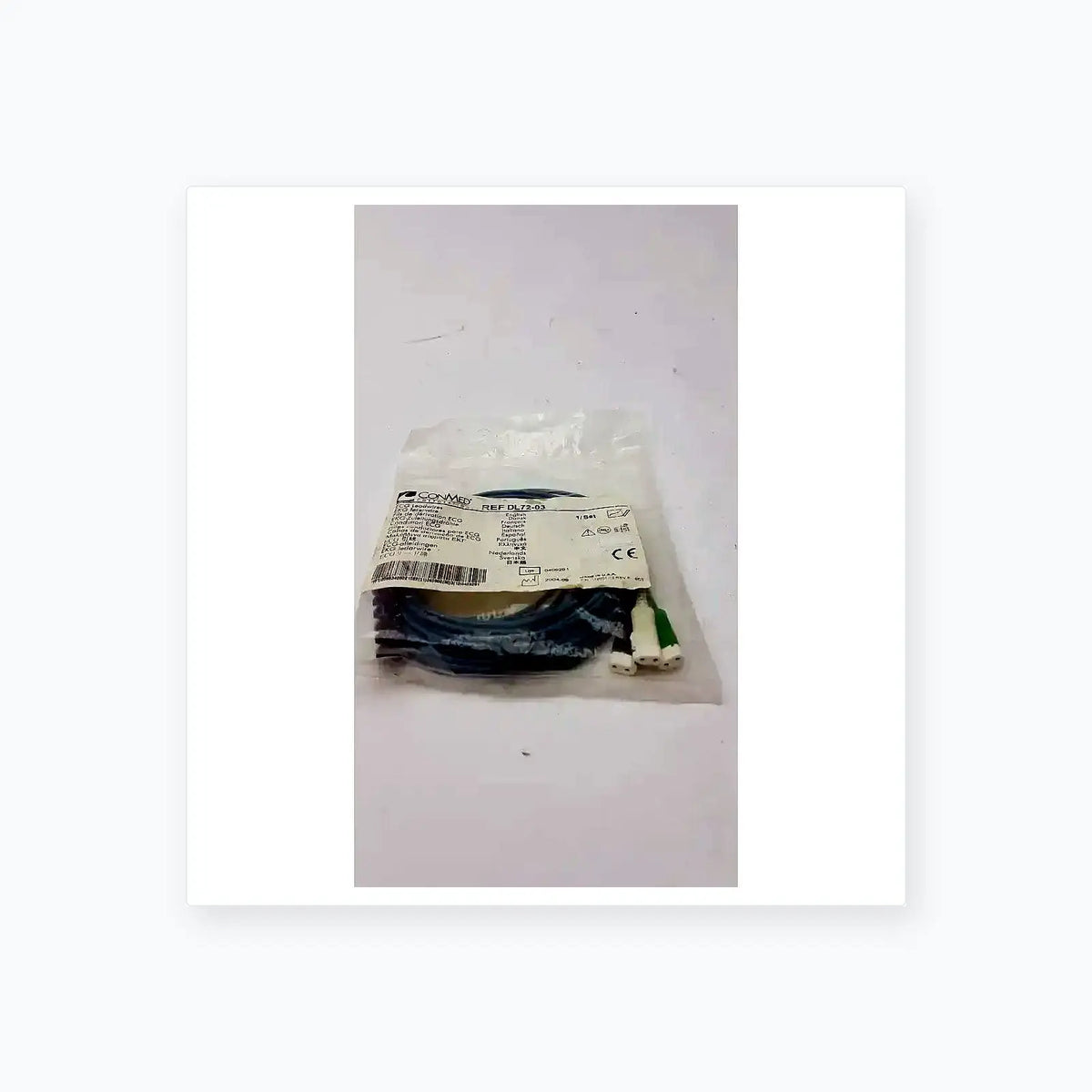 Conmed DL72-03 ECG Leadwire ECG Leadwire, second-hand product photo 12