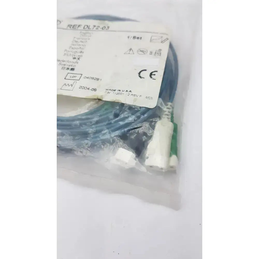 Conmed DL72-03 ECG Leadwire ECG Leadwire, second-hand product photo 4
