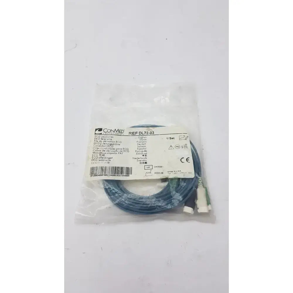 Conmed DL72-03 ECG Leadwire ECG Leadwire, second-hand product photo 1
