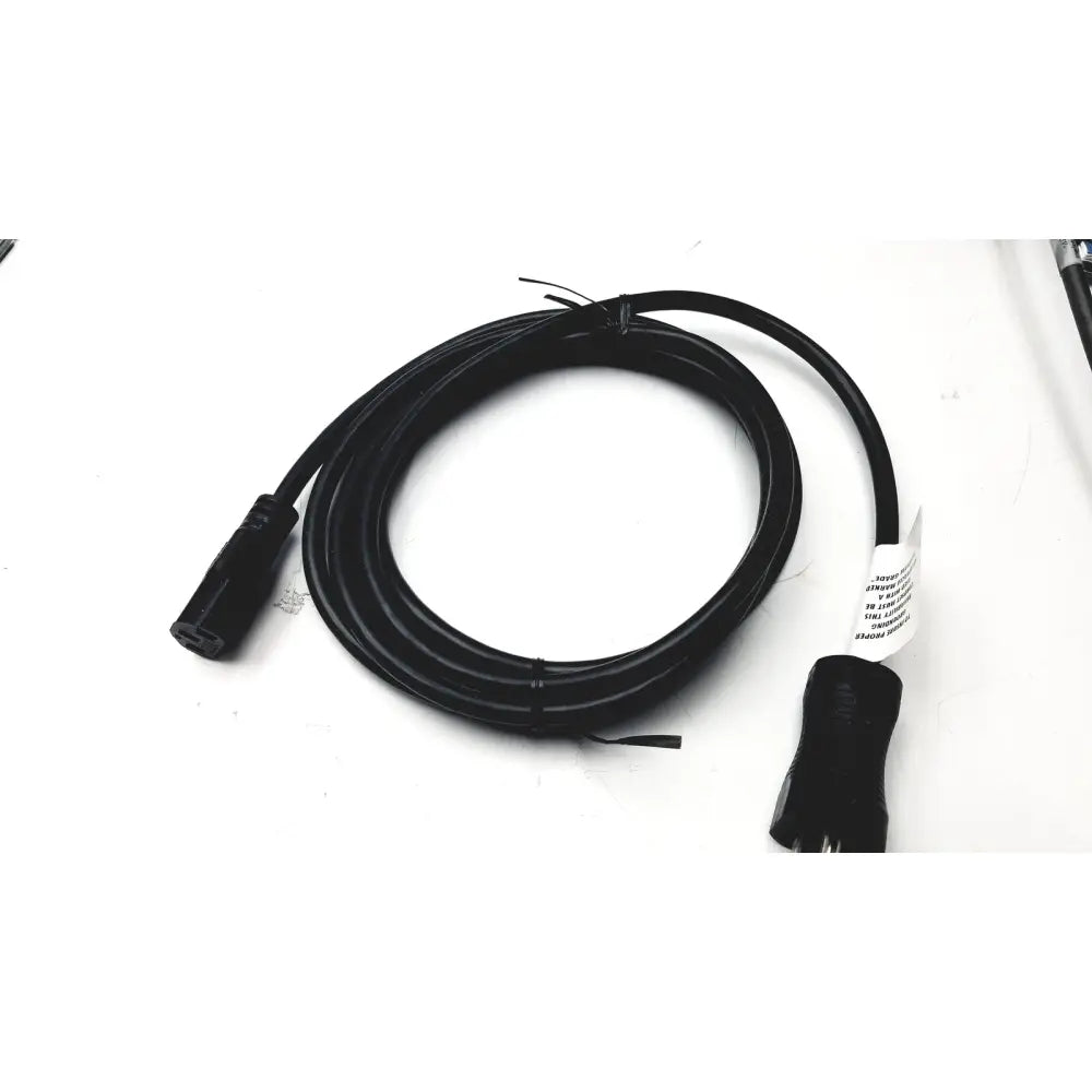Black coiled power cable with two connectors for conmed hyfrecator 2000 reuse medical electrosurgical system accessories