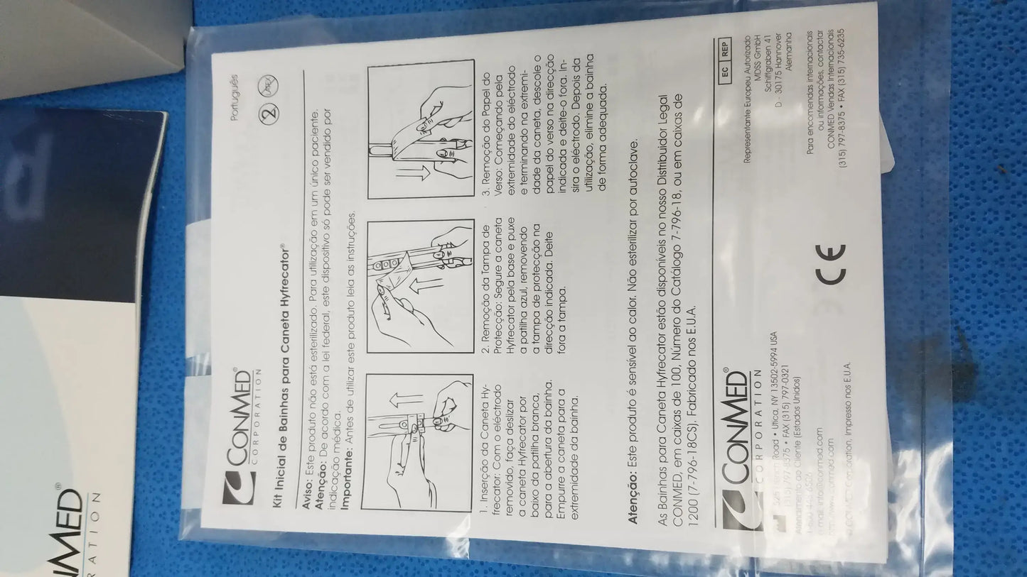 ConMed Hyfrecator 2000 Electrosurgical Unit With Accessories Electrosurgical Unit, second-hand product photo 17