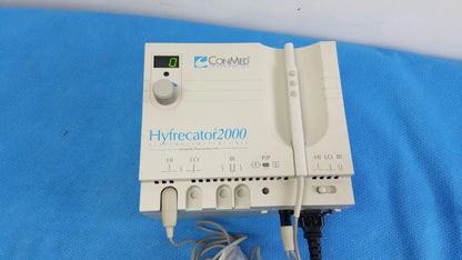 ConMed Hyfrecator 2000 Electrosurgical Unit With Accessories Electrosurgical Unit, second-hand product photo 5