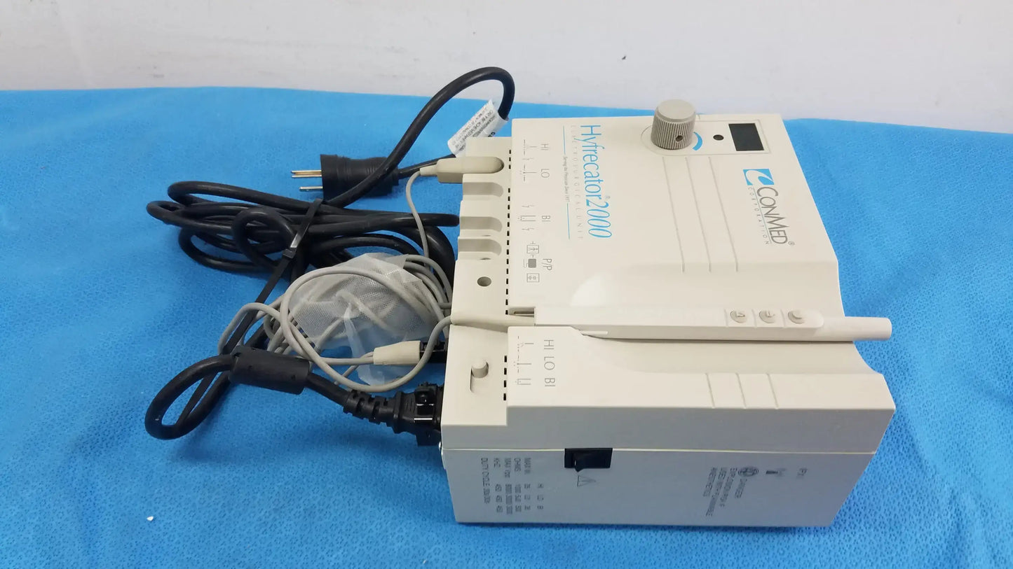 ConMed Hyfrecator 2000 Electrosurgical Unit With Accessories Electrosurgical Unit, second-hand product photo 2