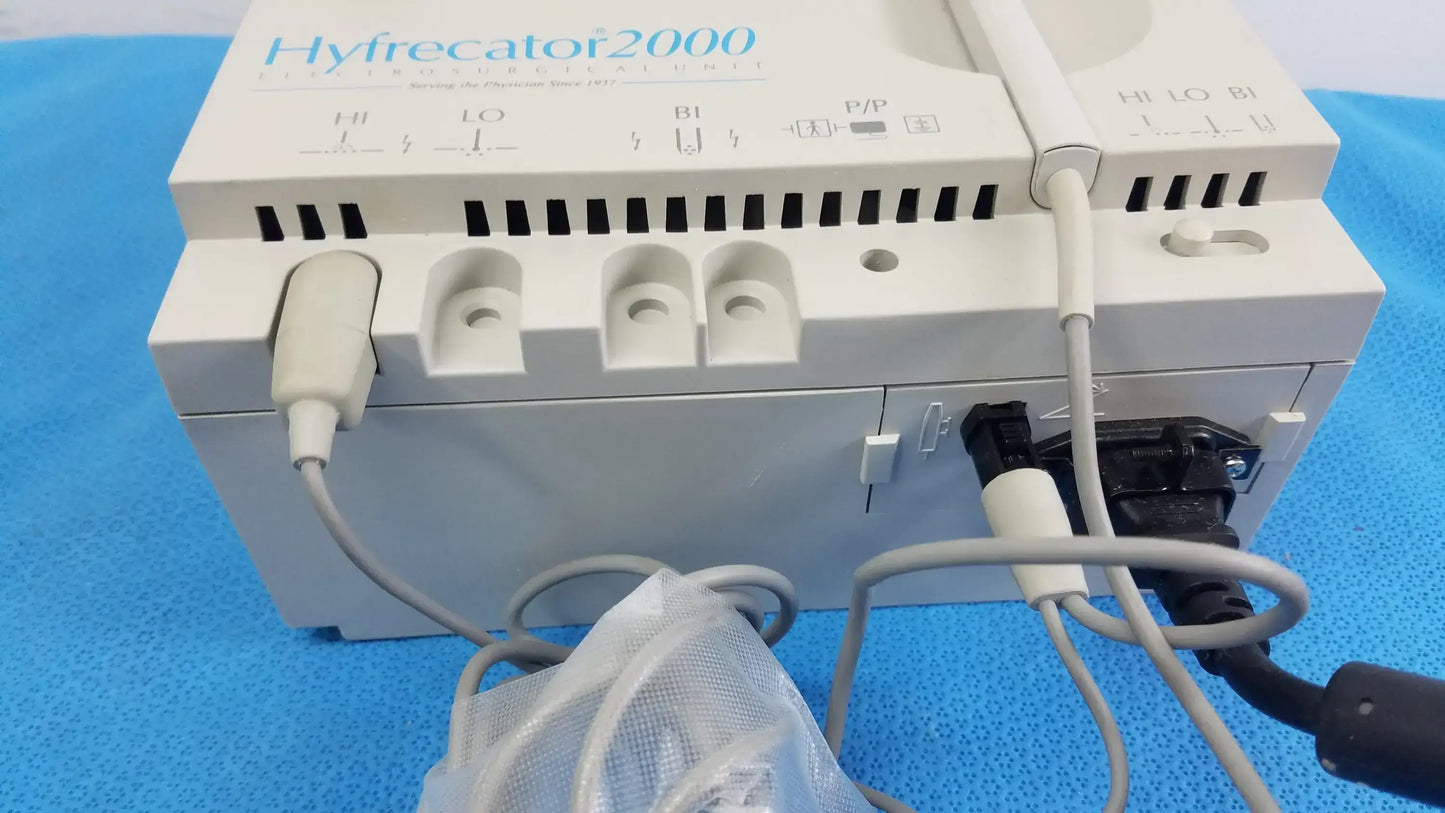 ConMed Hyfrecator 2000 Electrosurgical Unit With Accessories Electrosurgical Unit, second-hand product photo 6