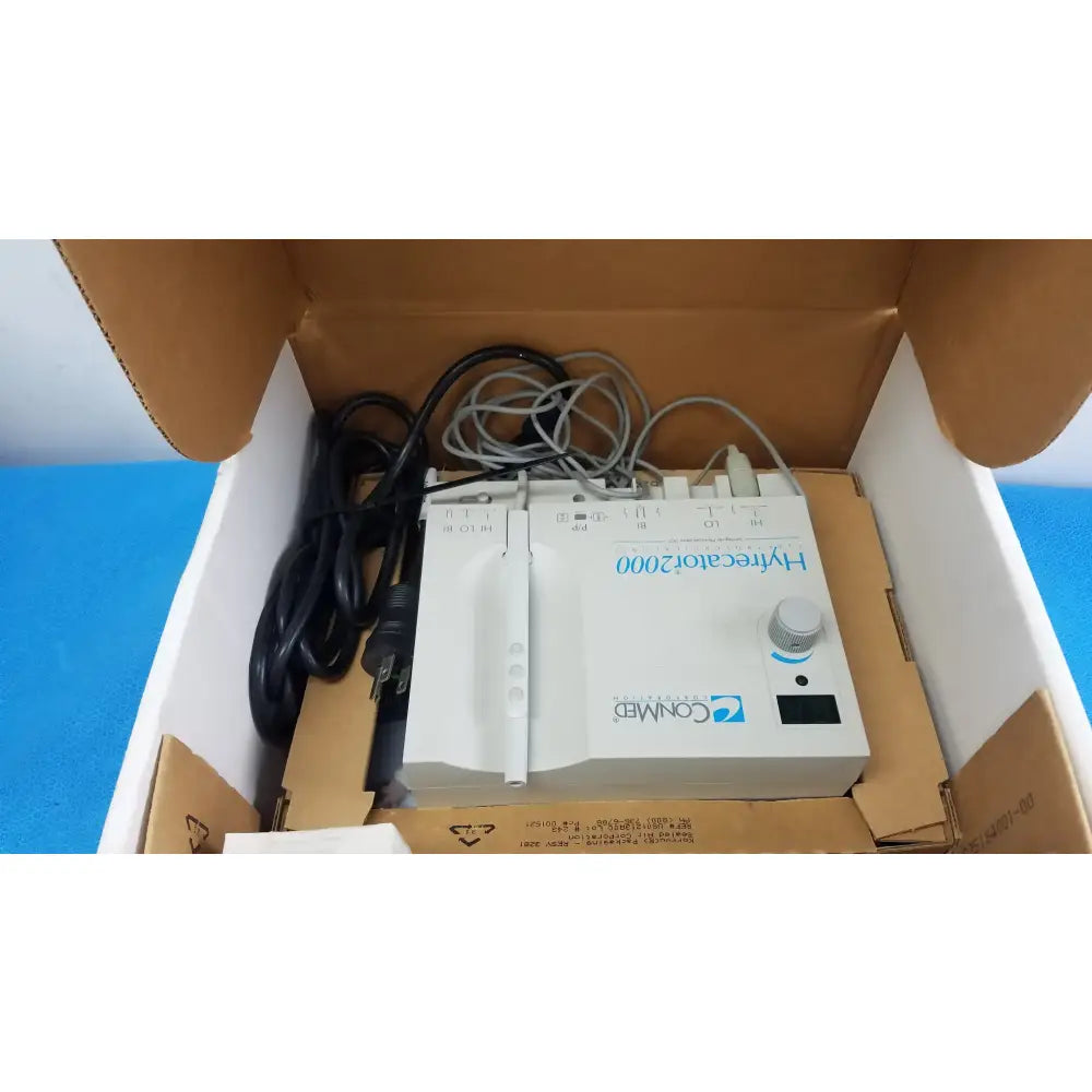ConMed Hyfrecator 2000 Electrosurgical Unit With Accessories Electrosurgical Unit, second-hand product photo 20