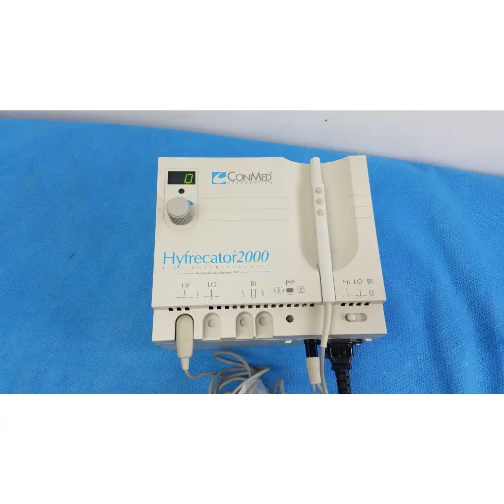 ConMed Hyfrecator 2000 Electrosurgical Unit With Accessories Electrosurgical Unit, second-hand product photo 5