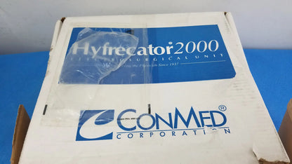 ConMed Hyfrecator 2000 Electrosurgical Unit With Accessories Electrosurgical Unit, second-hand product photo 21