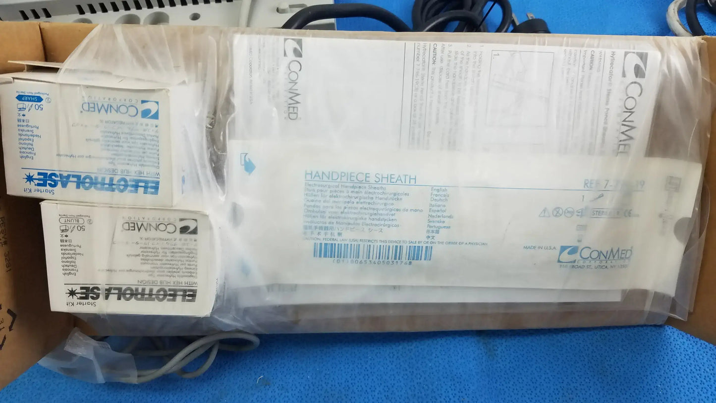 ConMed Hyfrecator 2000 Electrosurgical Unit With Accessories Electrosurgical Unit, second-hand product photo 12