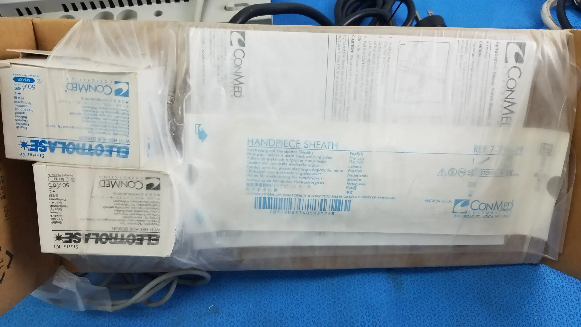 ConMed Hyfrecator 2000 Electrosurgical Unit With Accessories Electrosurgical Unit, second-hand product photo 12