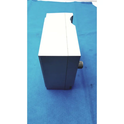 Conmed hyfrecator 2000 high frequency control system with a white and gray rectangular body and textured side knob