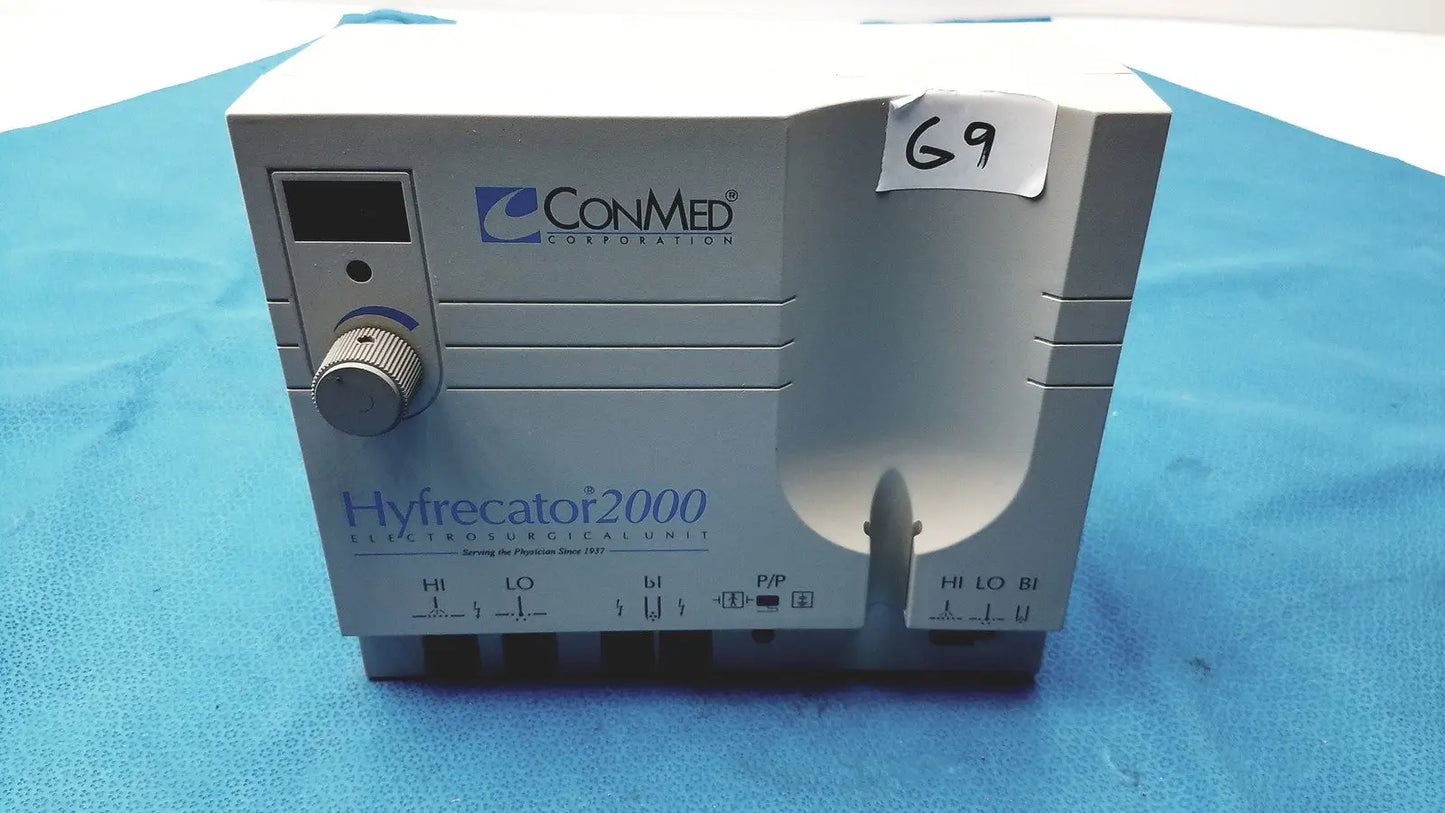 Reuse Medical Conmed Hyfrecator 2000 High Frequency Control System Medical Cables & Cords, second-hand product photo 1
